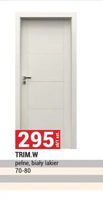 Drzwi Trim.W pełne promocja w Merkury Market