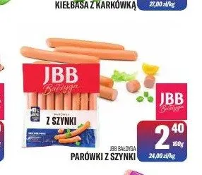 Parówki z Szynki JBB Bałdyga promocja w Tomi Markt