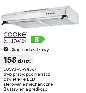 Okap podszafkowy promocja w Castorama