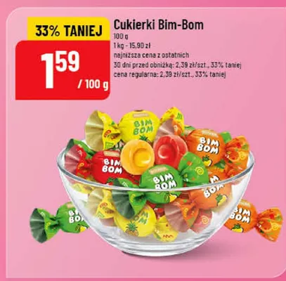 Cukierki Bim-Bom promocja w POLOmarket