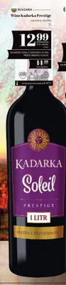 Wino czerwone Kadarka Prestige słodkie promocja w POLOmarket