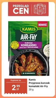 Przyprawa do kurczaka koreańskiego Kamis Air-Fry promocja w Dino