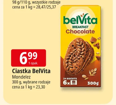 Ciastka BelVita promocja w Leclerc