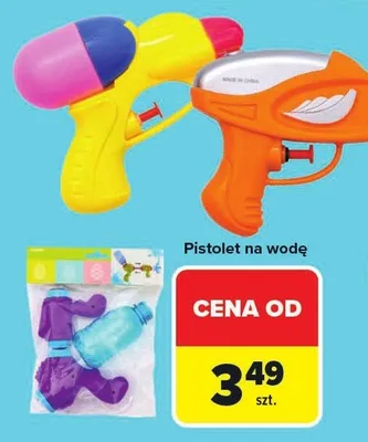 Pistolet na wodę promocja w Carrefour Market