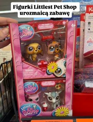 Figurki Littlest Pet Shop Pet Pairs promocja w Biedronka