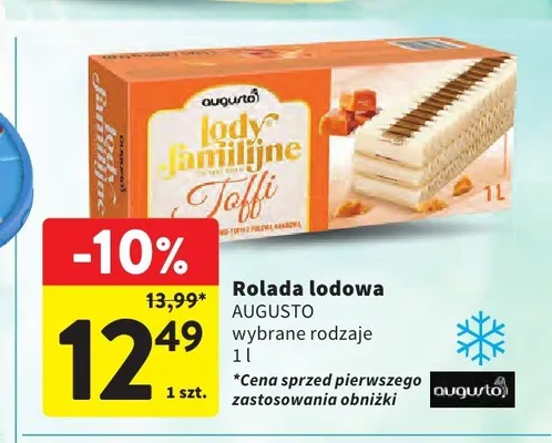 Rolada lodowa Augusto promocja w Intermarche