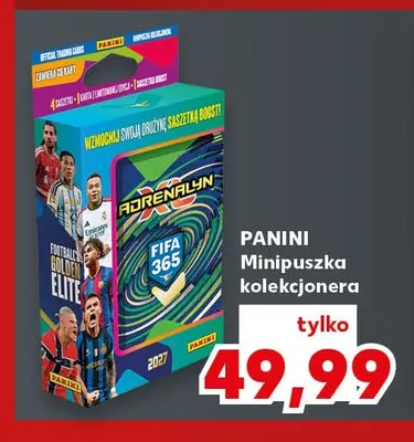 Minipuszka kolekcjonera Panini promocja w Kaufland