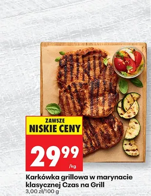 Karkówka grillowa w marynacie klasycznej promocja w Biedronka