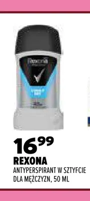 Antyperspirant w sztyfcie dla mężczyzn Rexona promocja w Drogerie Natura
