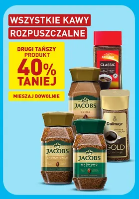 Kawa rozpuszczalna Jacobs Krönung promocja w Aldi