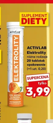 Suplement diety ACTIVLAB Elektrolity promocja w Kaufland