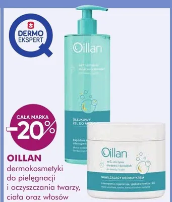 Krem do twarzy oillan promocja w Super-Pharm