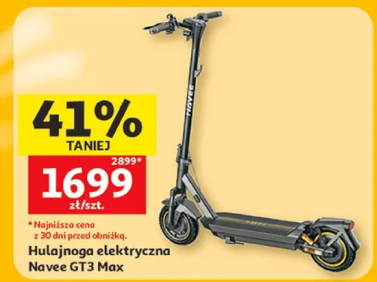 Hulajnoga elektryczna Navee GT3 Max promocja w Auchan