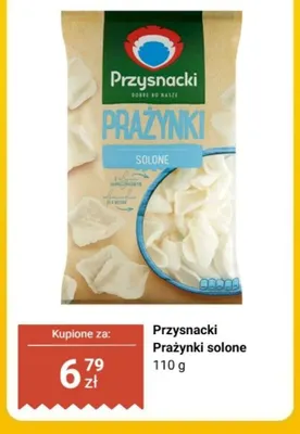 Prażynki solone Przysnacki promocja w Biedronka
