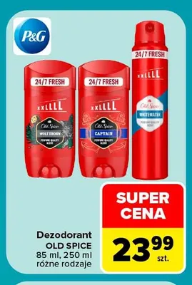 Dezodorant Old Spice promocja w Carrefour Market