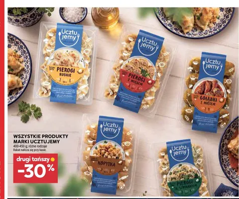 Pierogi ze szpinakiem Ucztujemy promocja w Stokrotka