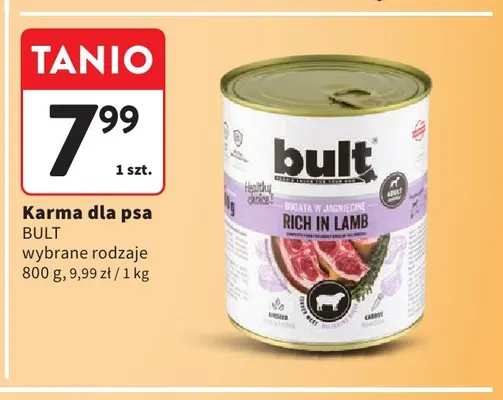 Karma dla psa Bult promocja w Intermarche