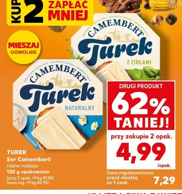 Ser Camembert Turek z ziołami promocja w Kaufland