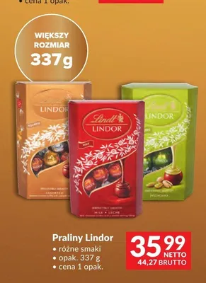 Praliny Lindor promocja w Makro
