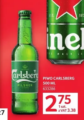 Piwo Carlsberg Pilsner promocja w Selgros