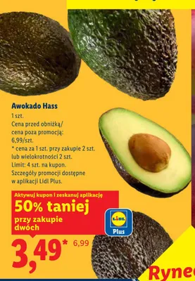 Awokado Hass promocja w Lidl