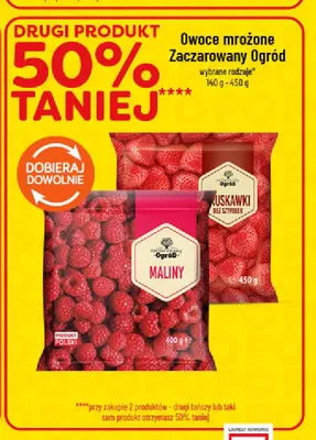 Owoce mrożone truskawki Zaczarowany Ogród promocja w POLOmarket