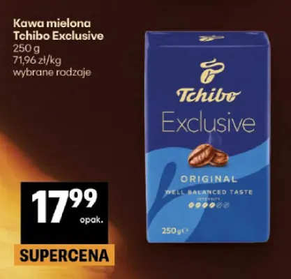 Kawa mielona Tchibo Exclusive promocja w Delikatesy Centrum
