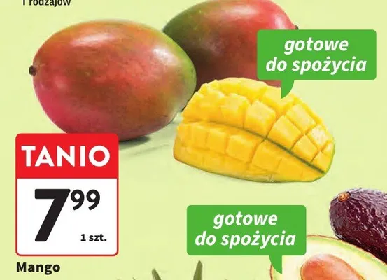 Mango gotowe do spożycia promocja w Intermarche