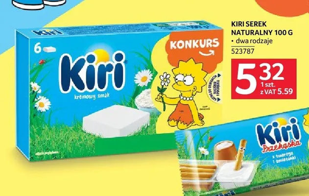 Serek naturalny Kiri promocja w Selgros