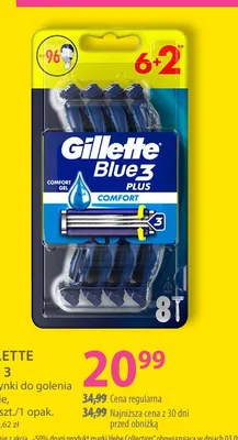 Maszynki do golenia męskie Gillette Blue 3 promocja w Hebe