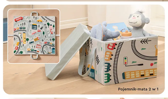 Pojemnik-mata 2 w 1 Smukee promocja w Biedronka