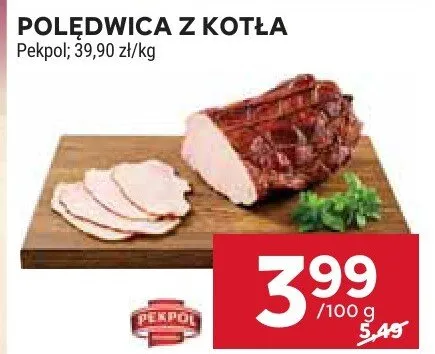 Polędwica z kotla Pekpol promocja w Stokrotka