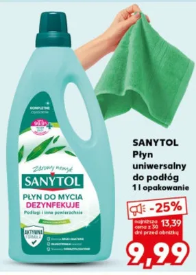 Płyn uniwersalny do podłóg promocja w Kaufland