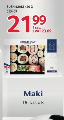Sushi Maki Sushi Tokyo promocja w Selgros
