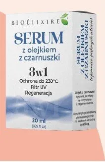 Serum do włosów z czarnuski 3w1 promocja w Rossmann
