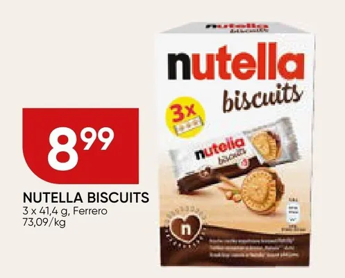 Nutella Biscuits Ferrero promocja w Chata Polska