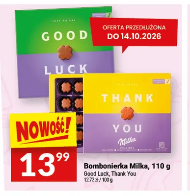 Bombonierka Milka Good Luck promocja w Twój Market