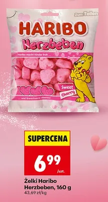 Żelki Haribo Herzbeben promocja w Biedronka