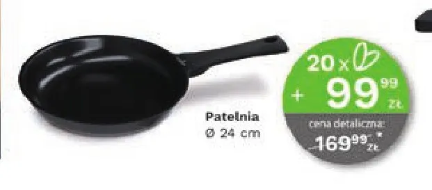 Patelnia 24 cm Zwieger promocja w Stokrotka