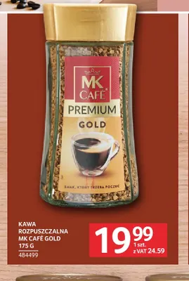 Kawa rozpuszczalna MK Café Gold promocja w Selgros