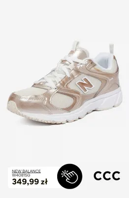 Buty sportowe New Balance W40815 g promocja w CCC