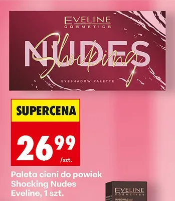 Paleta cieni do powiek Shocking Nudes promocja w Biedronka