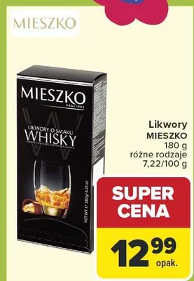 Likwory o smaku whisky promocja w Carrefour Market