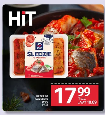 Śledzie po kaszubsku Seko promocja w Selgros