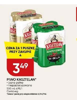 Piwo Kasztelan Niepasteryzowane promocja w Chata Polska