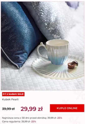 Kubek home&you Pearli promocja w home&you