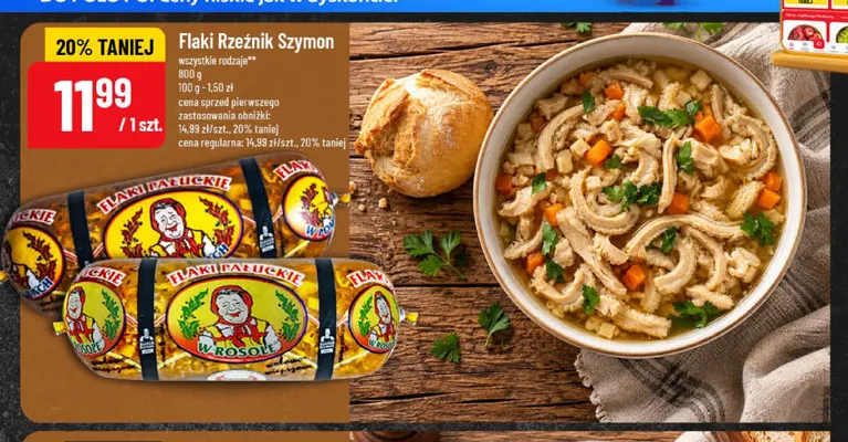Flaki Rzeźnik Szymon promocja w POLOmarket