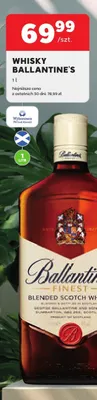 Whisky Ballantine's Finest promocja w Stokrotka