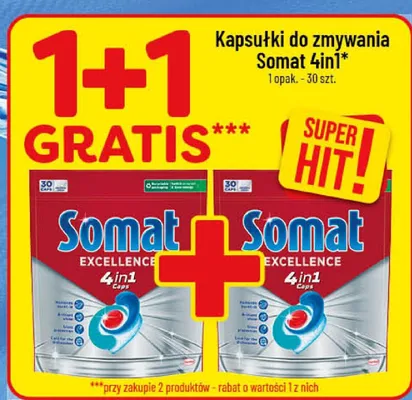 Kapsułki do zmywania 4in1 promocja w POLOmarket