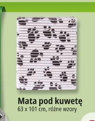 Mata pod kuwetę 63x101 cm promocja w Leclerc